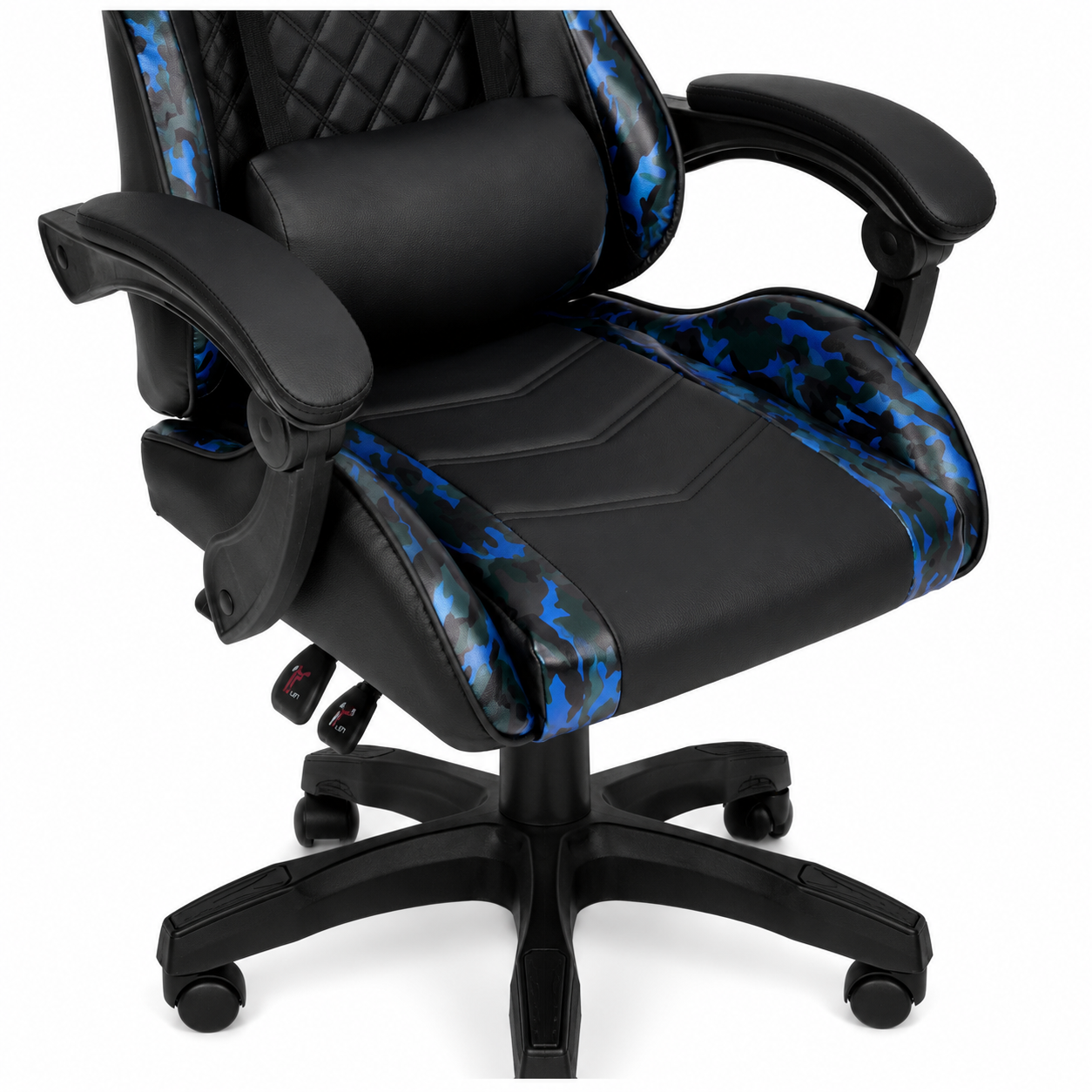 Playmax Studio Core Gaming Chair Blue Camo/Black