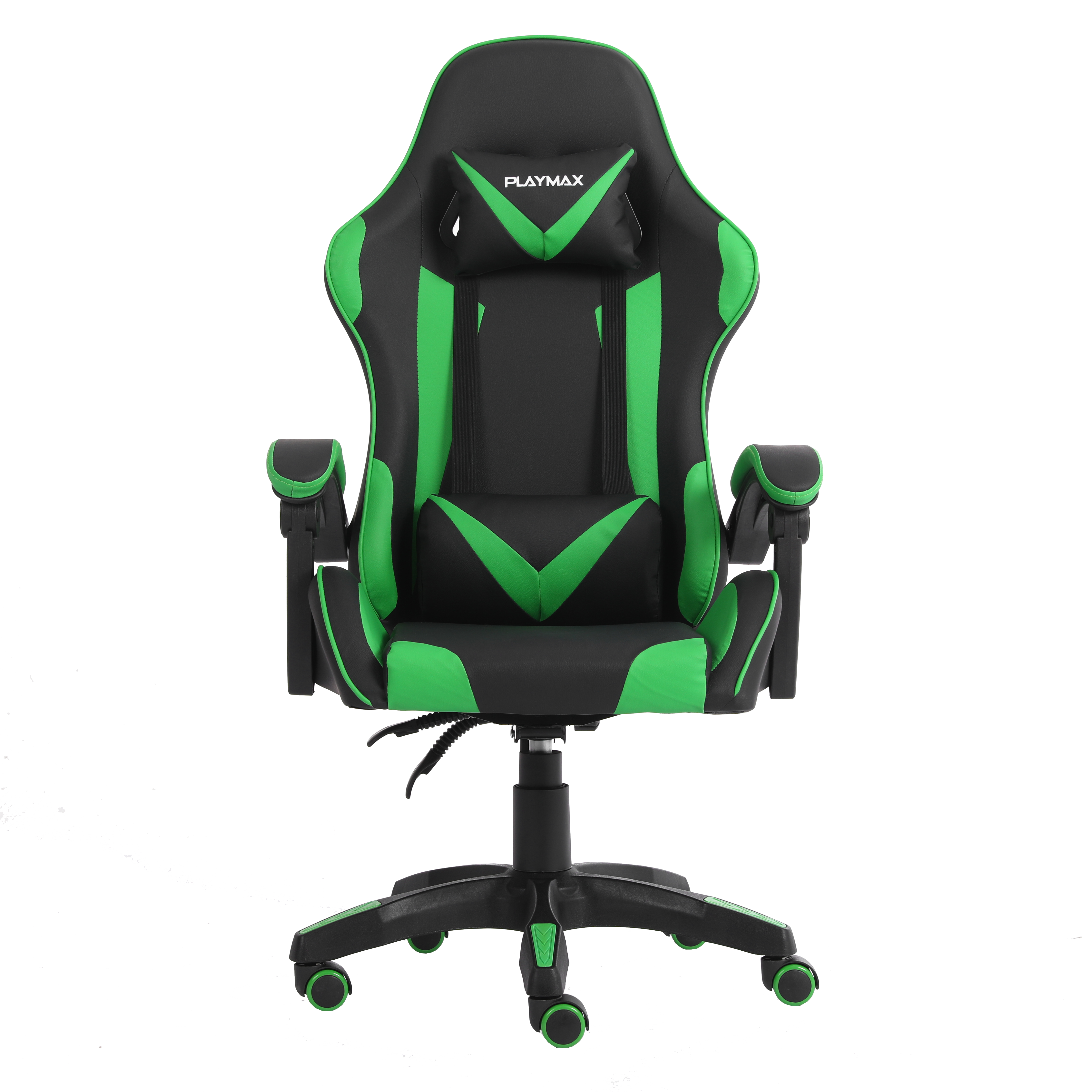 Playmax Gaming Chair Green/Black