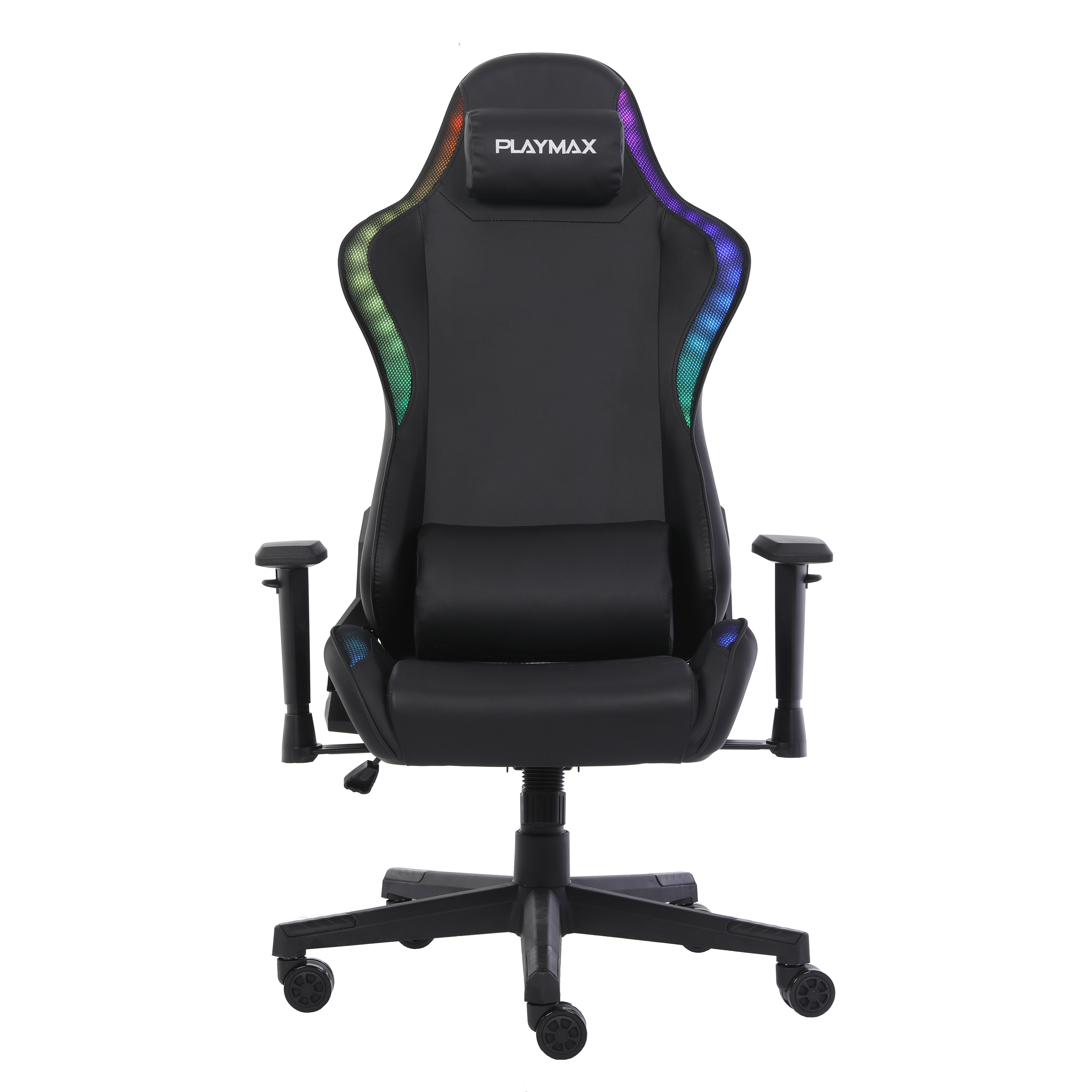Playmax PRO Gaming Chair - Black RGB (magnetic pillow)