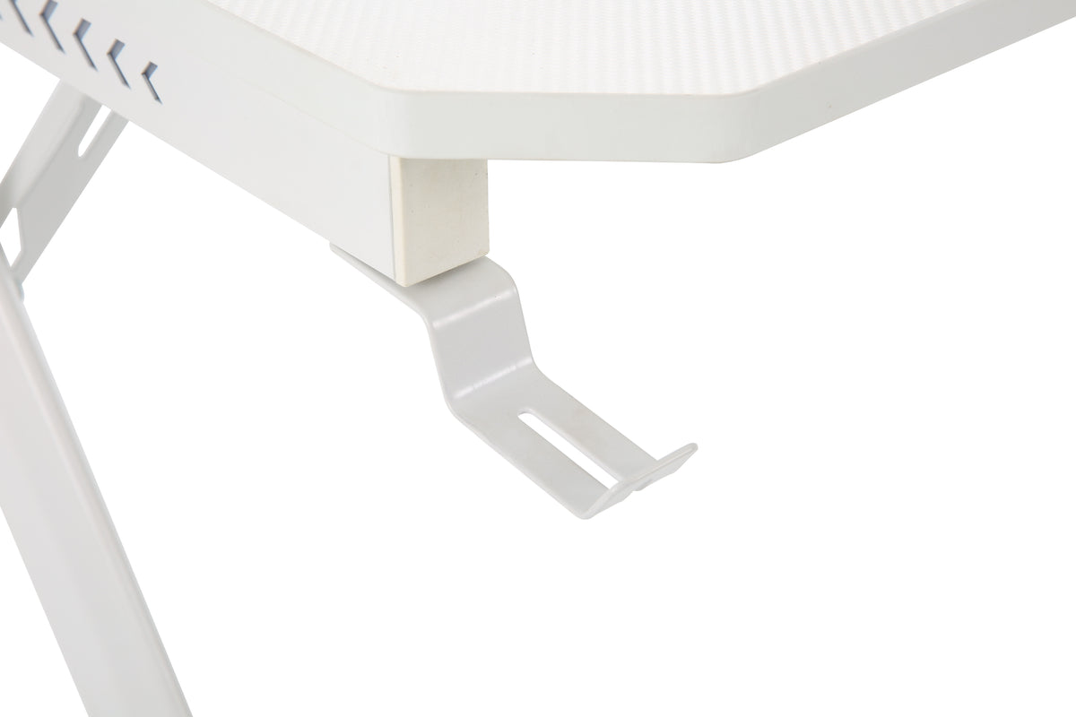 Playmax Studio Cyber Gaming Desk RGB White