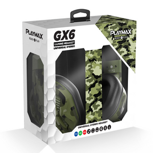 PLAYMAX GX6 HEADSET - JUNGLE