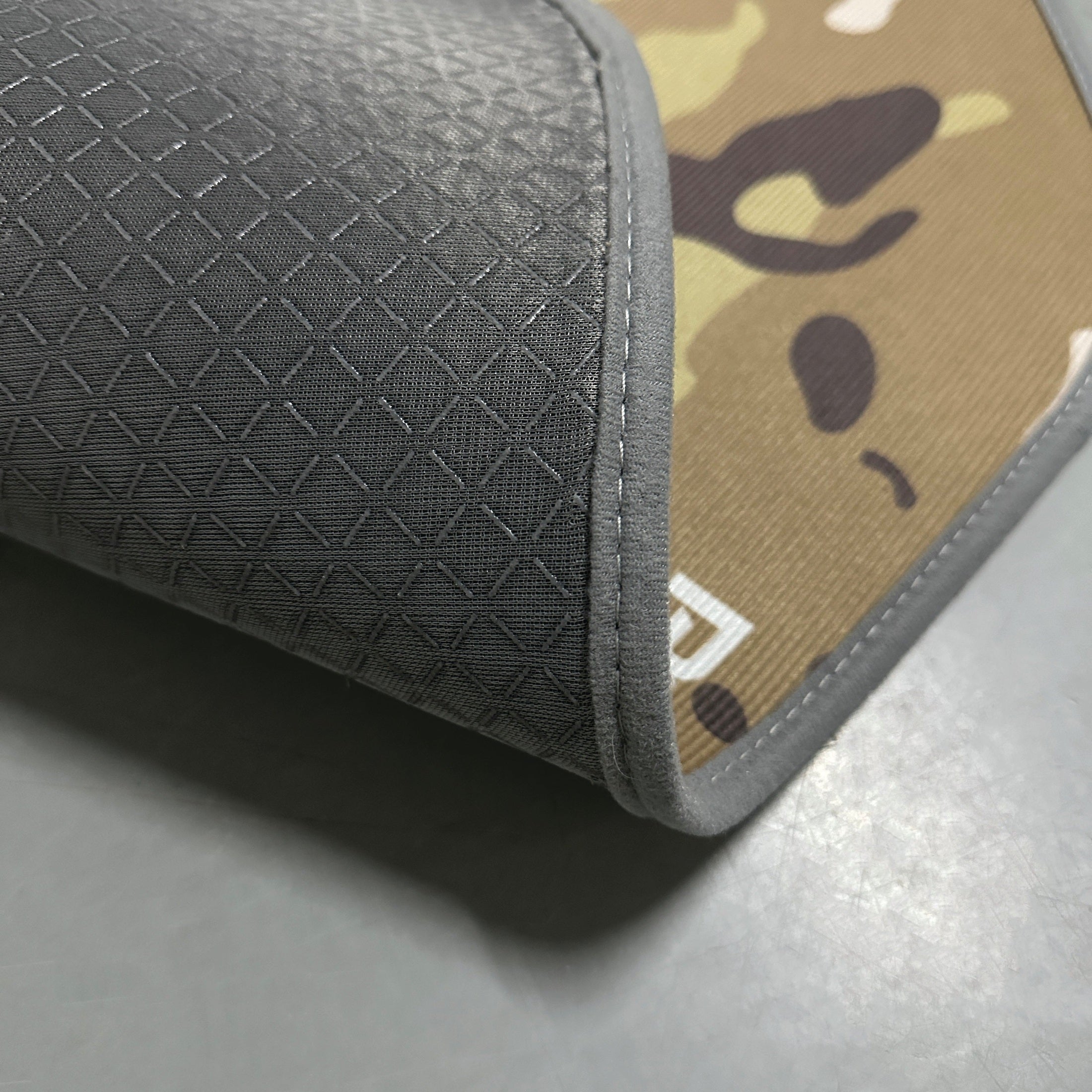 OCTAGON ANTI-SLIP FLOOR MATS - CAMO