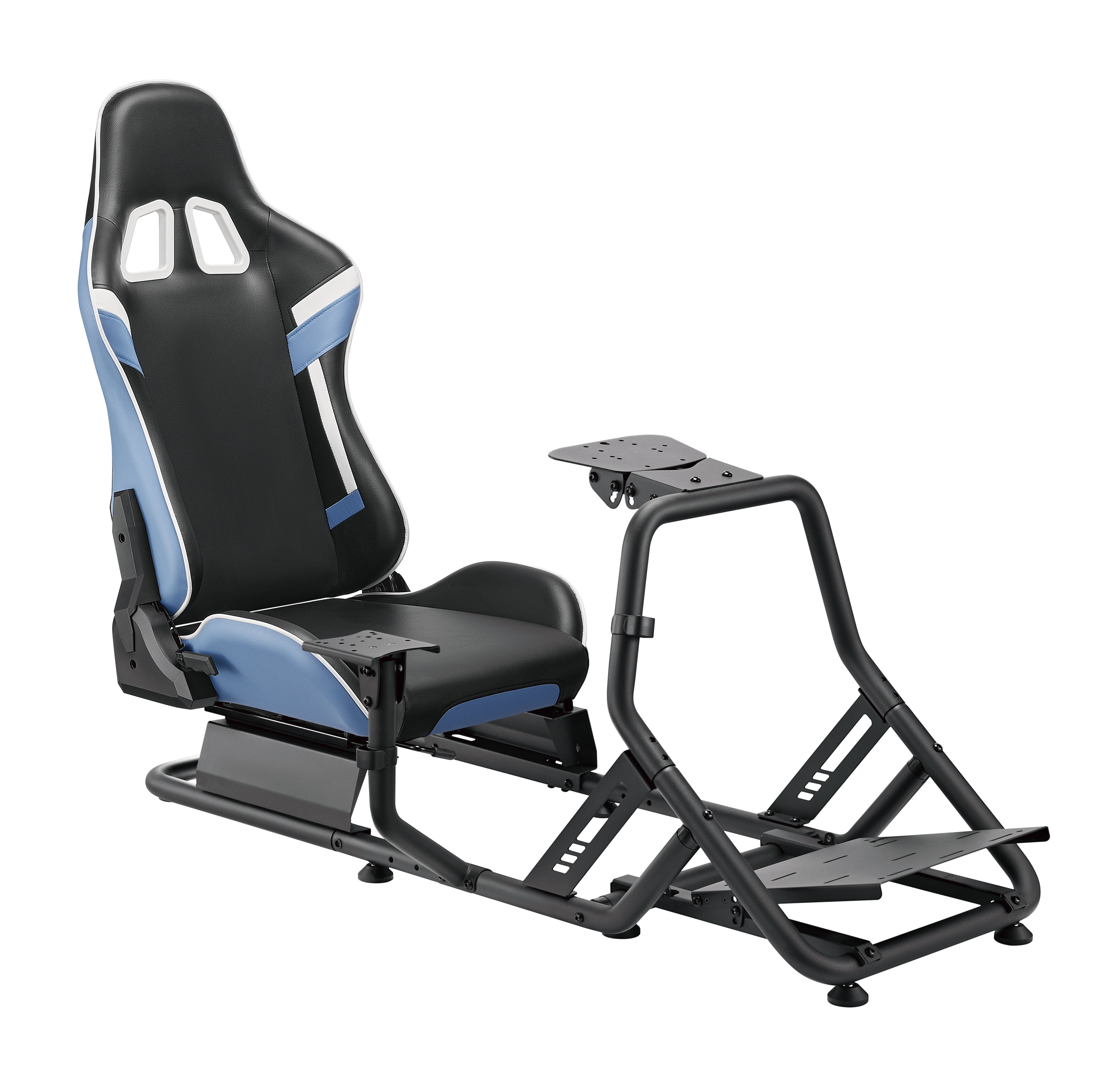 Playmax Classic Racing Simulator Cockpit & Monitor Mount Bundle