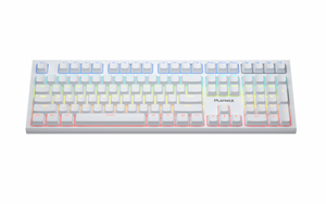 PLAYMAX PRO RGB WHITE MECHANICAL KEYBOARD