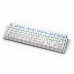 PLAYMAX PRO RGB WHITE MECHANICAL KEYBOARD