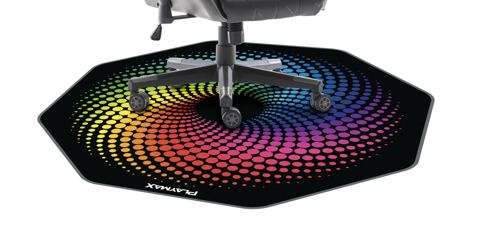 PLAYMAX OCTAGON ANTI-SLIP FLOOR MATS - RAINBOW
