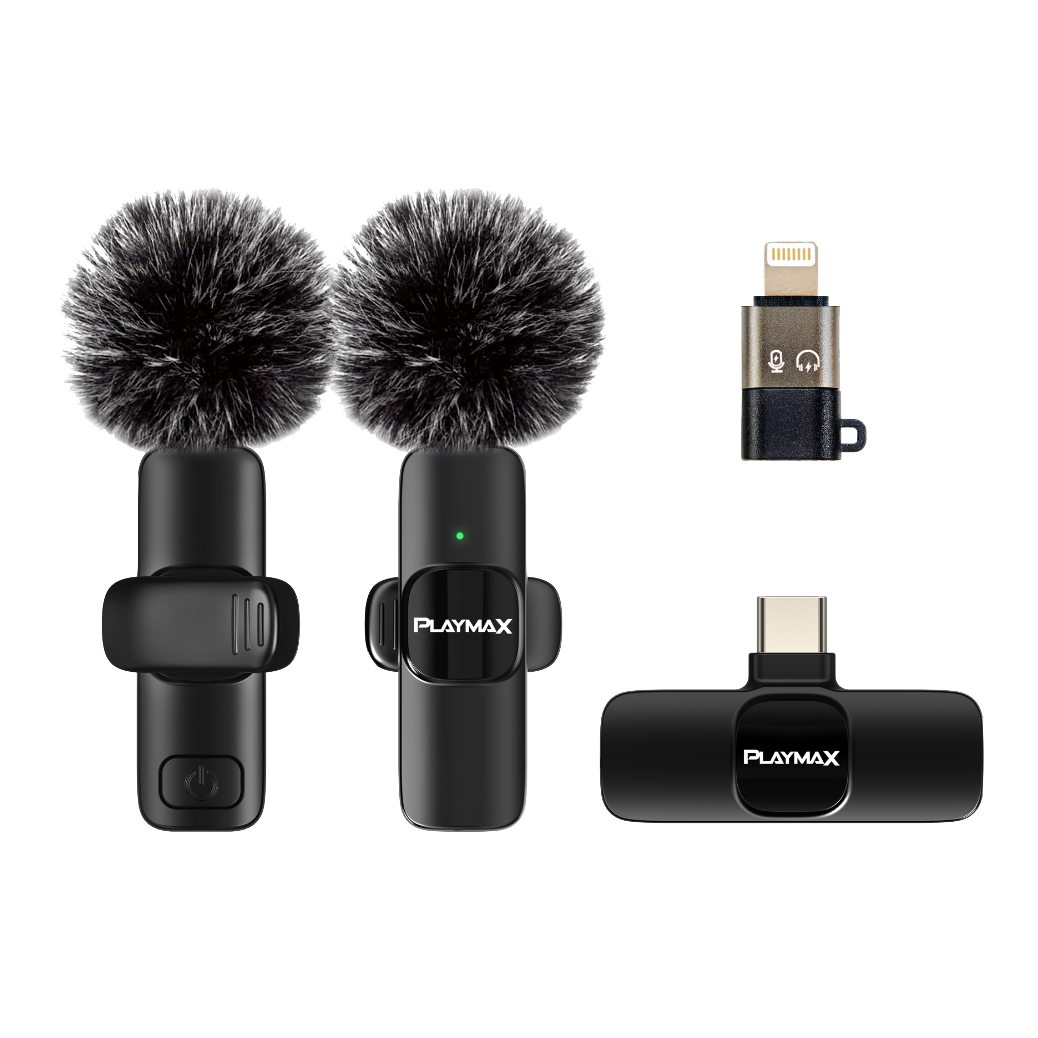 Playmax Wireless Mini Livestream Microphone
