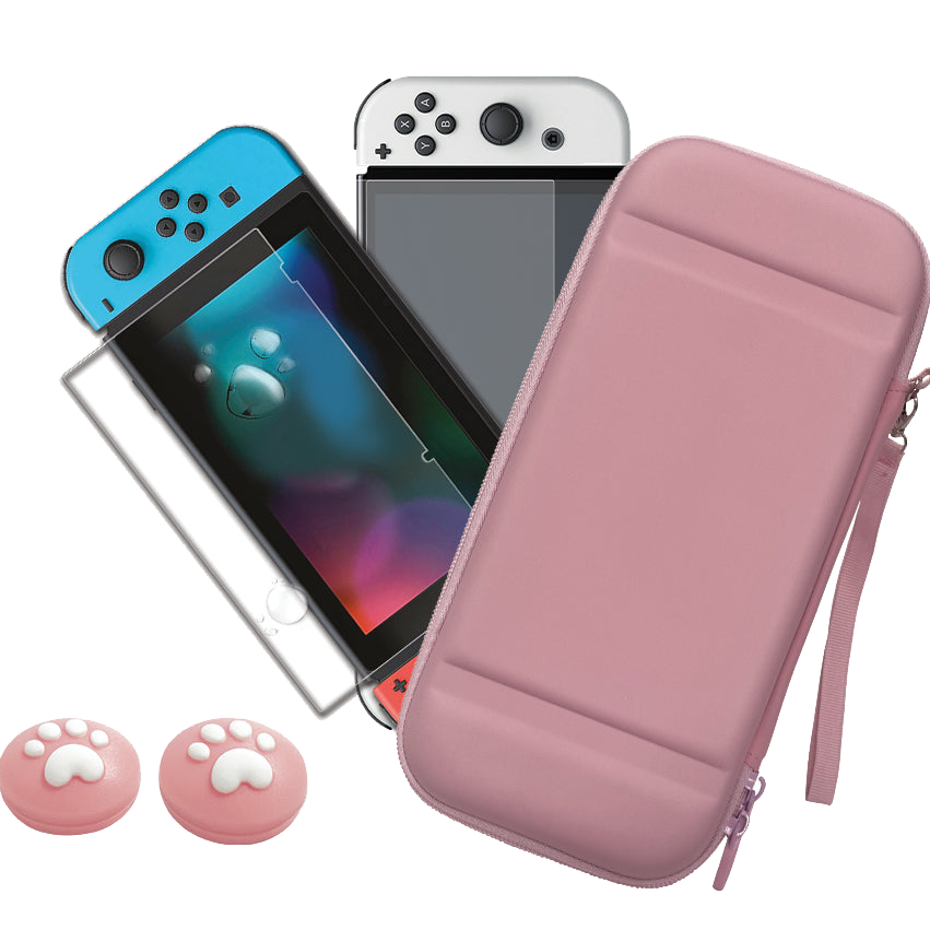 Playmax Switch case combo- Pink