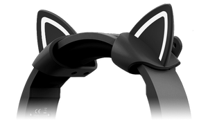 PLAYMAX CAT EARS BLACK/WHITE