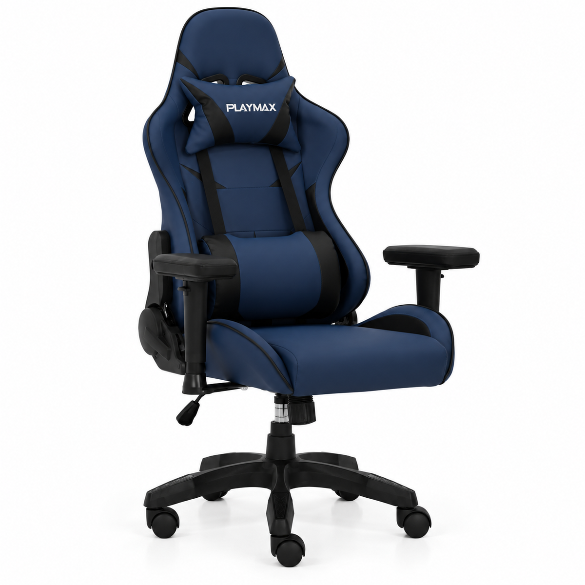 Playmax Classic Gaming Chair Navy Blue
