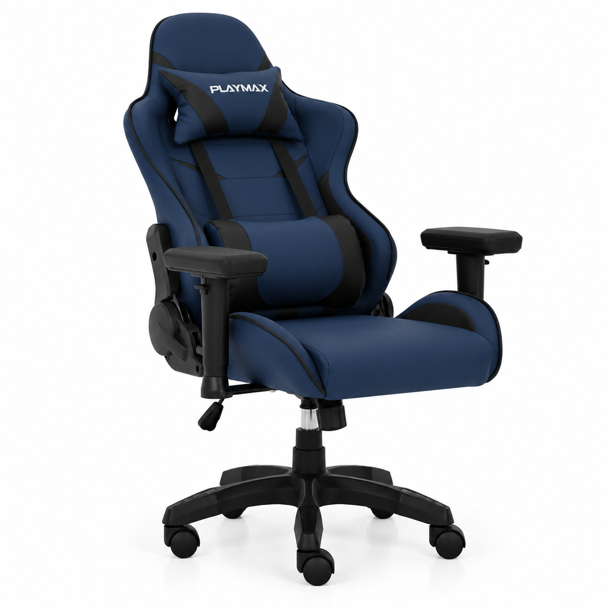 Playmax Classic Gaming Chair Navy Blue