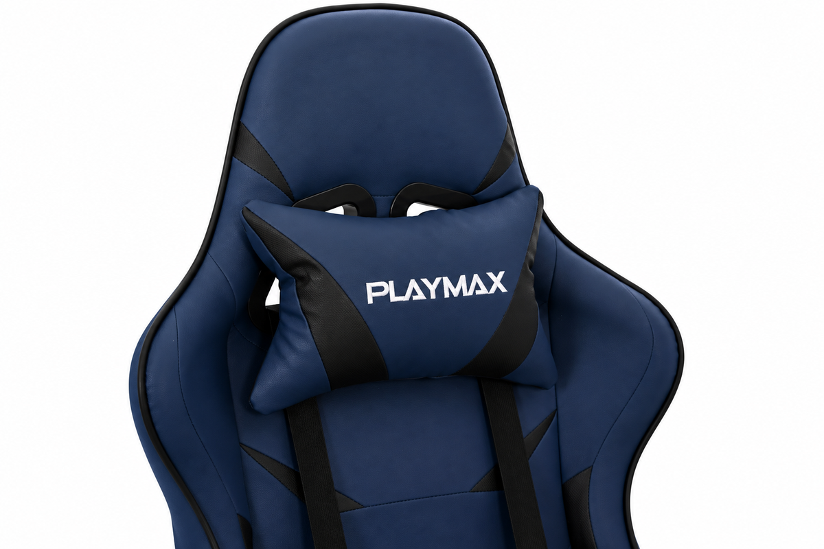 Playmax Classic Gaming Chair Navy Blue