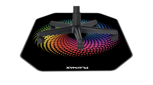 PLAYMAX OCTAGON ANTI-SLIP FLOOR MATS - RAINBOW