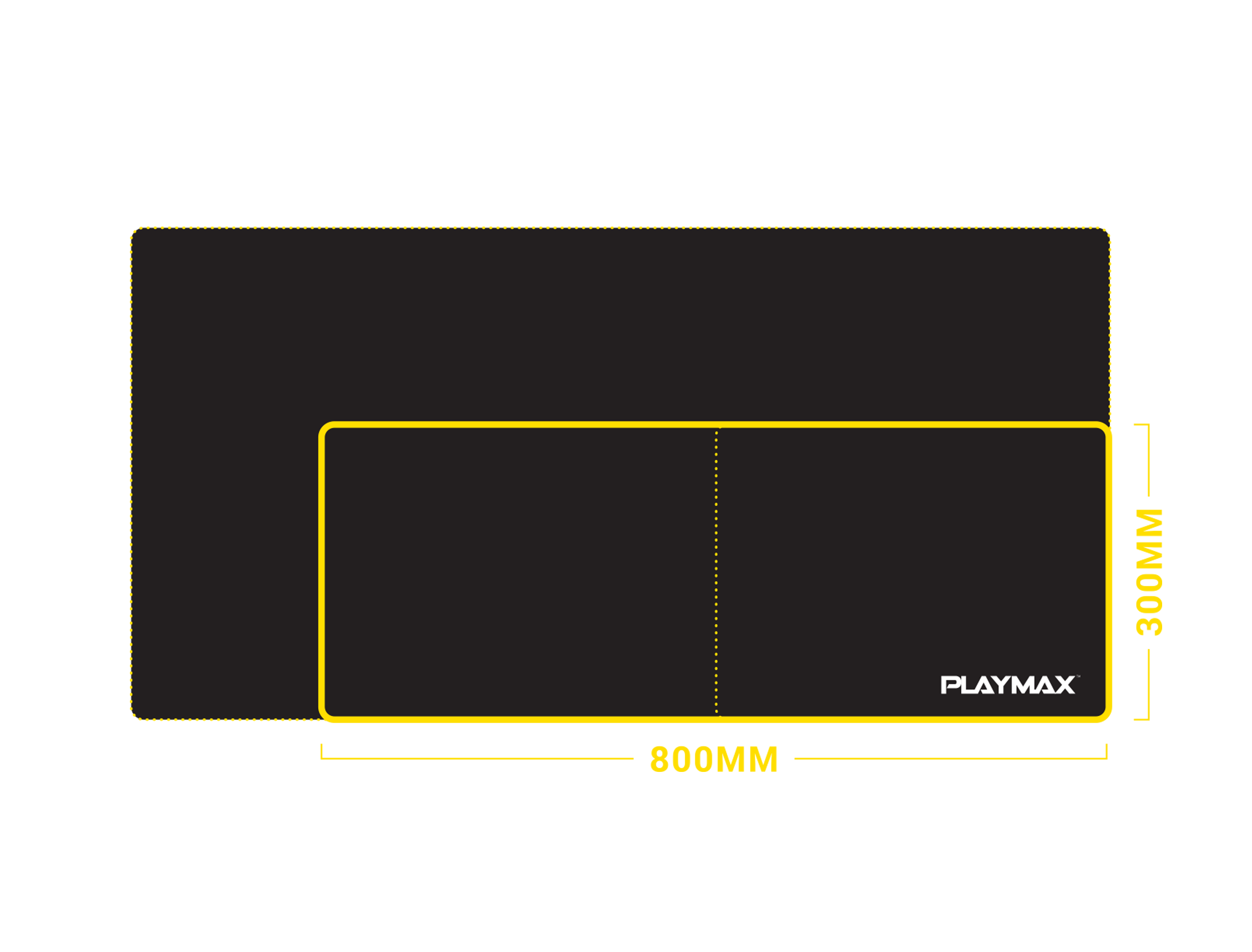 PLAYMAX SURFACE X2 MOUSE PAD RGB