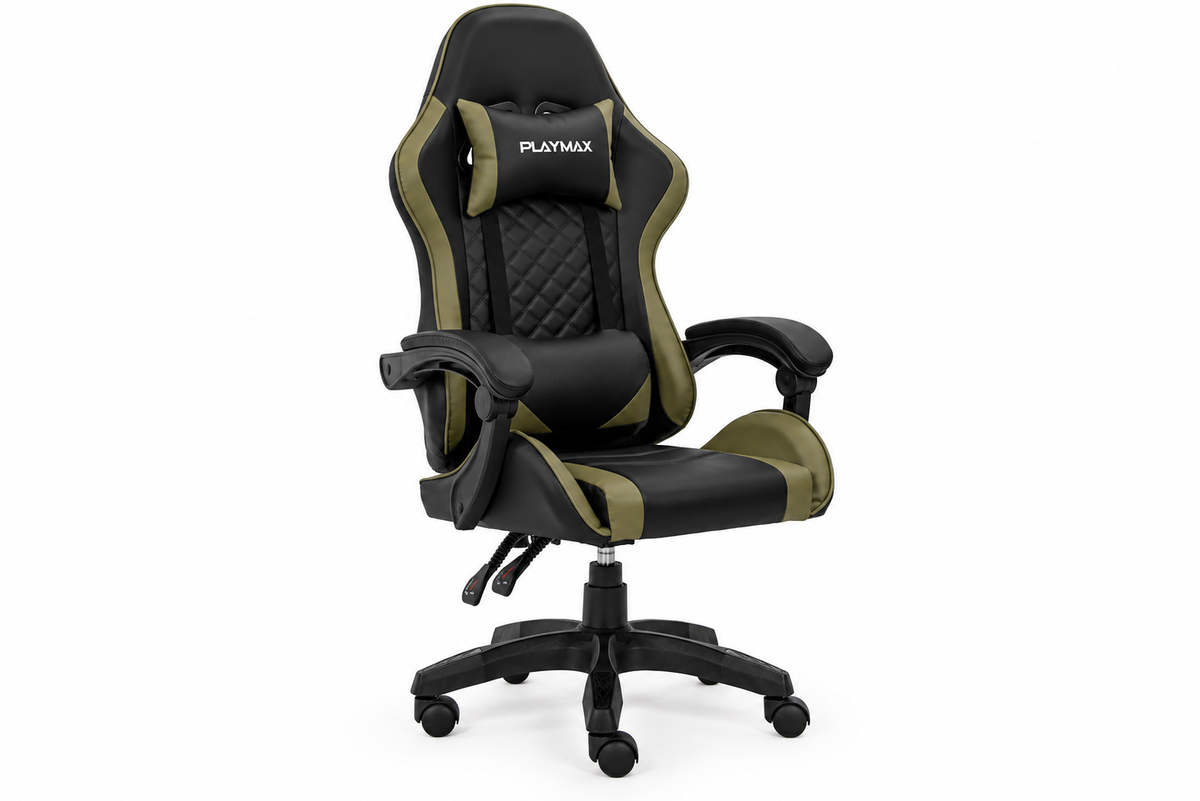 Playmax Studio Core Gaming Chair Military Green