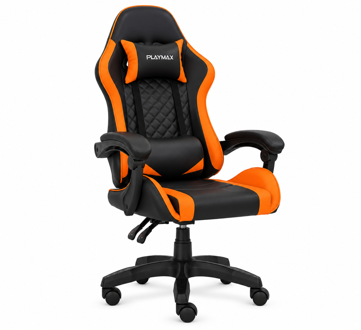 Playmax Studio Core Gaming Chair Orange and Black