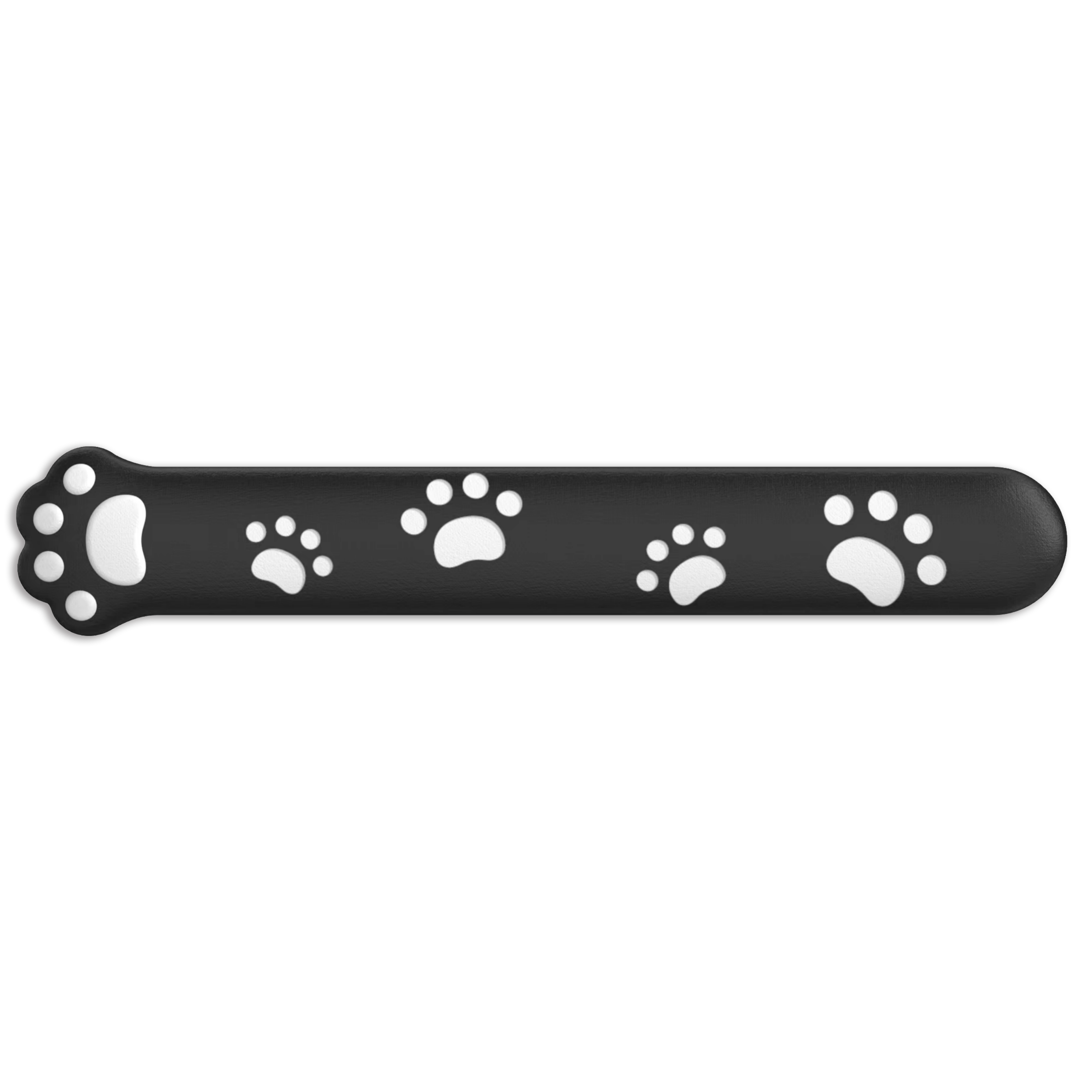 Playmax Paw Print Wrist Rest - Black and White
