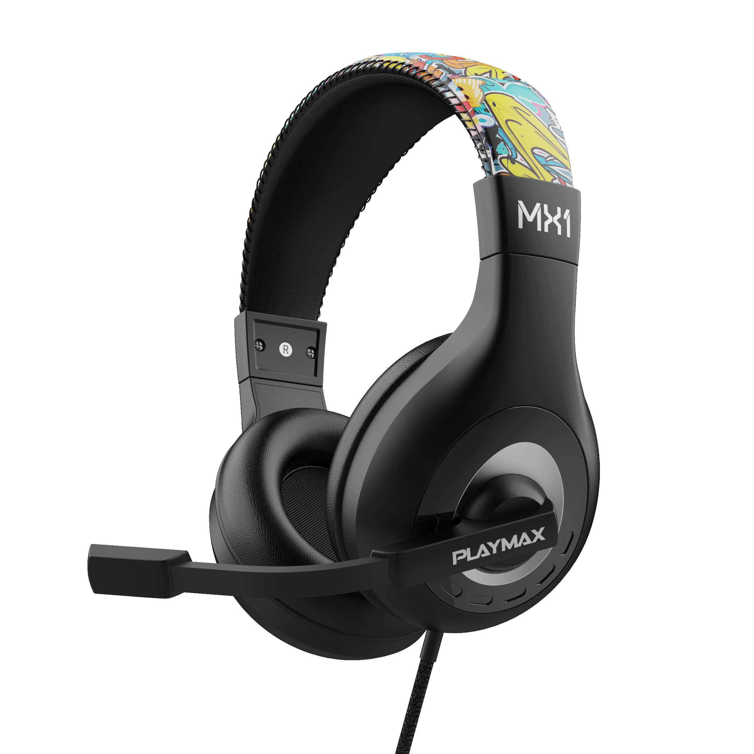 Playmax MX1 Universal Headset- Graffiti