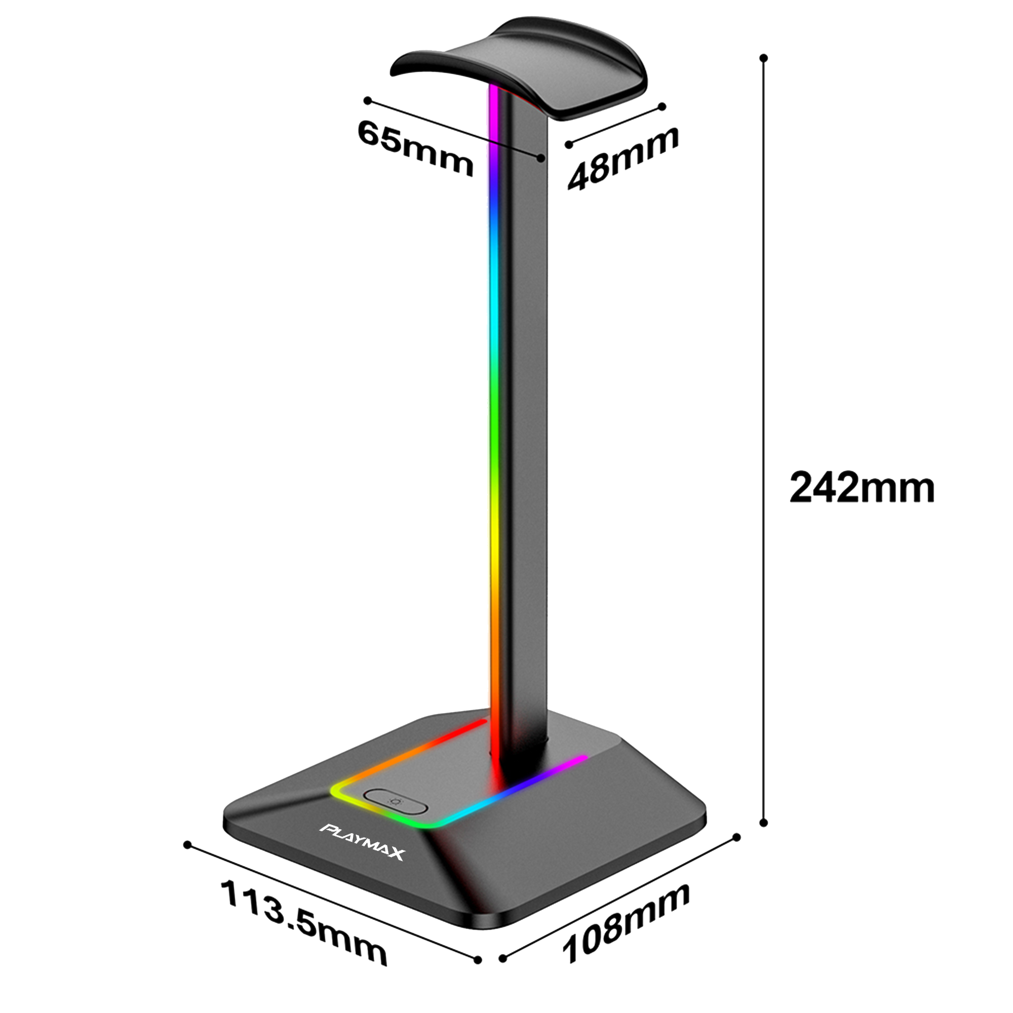 PLAYMAX RGB HEADSET STAND