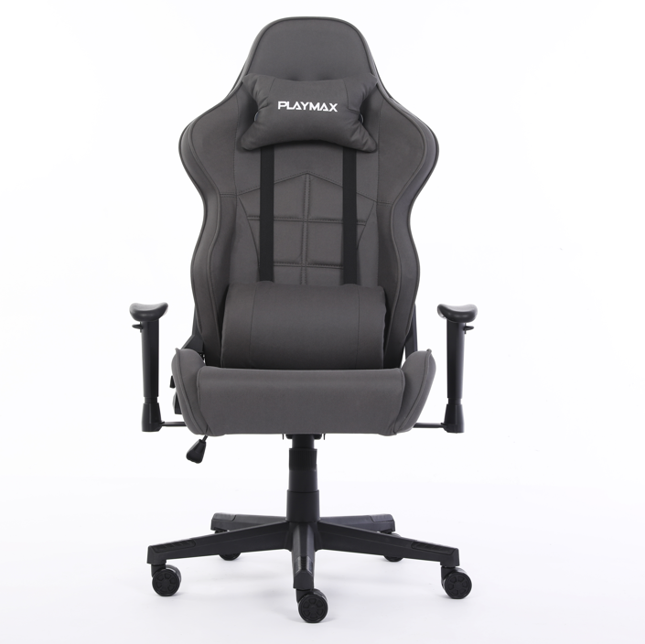 Playmax Fabric Gaming Chair - Grey