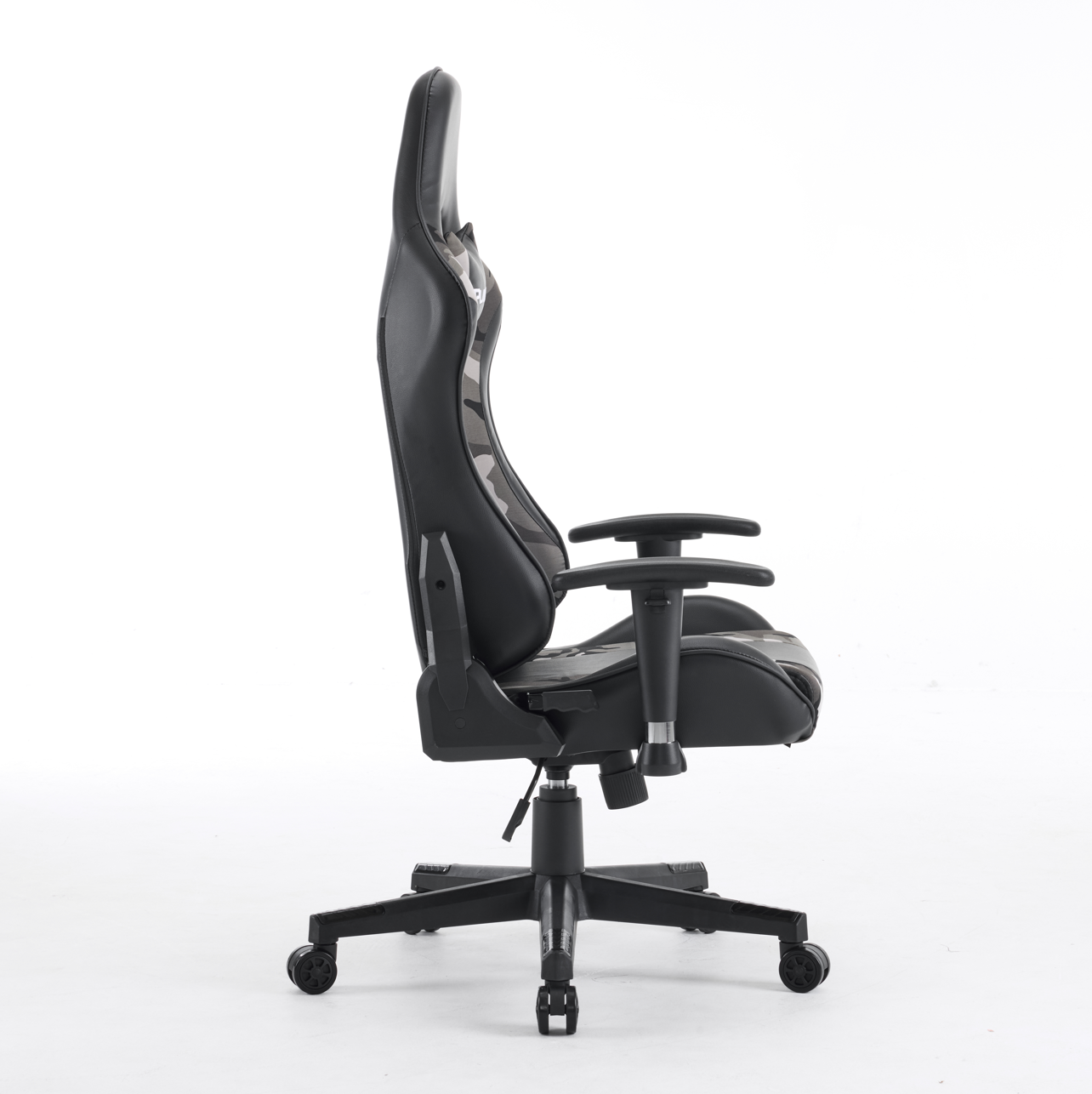FABRIC BLACK / GREY CAMO ELITE GAMING CHAIR
