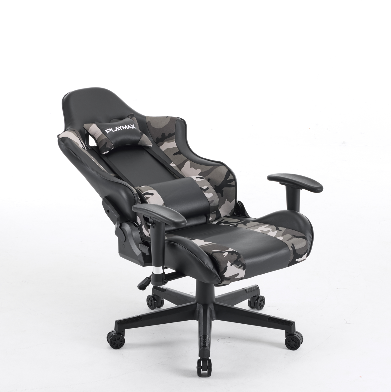FABRIC BLACK / GREY CAMO ELITE GAMING CHAIR