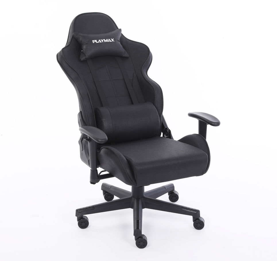 Playmax Studio Classic Gaming Chair Fabric Black