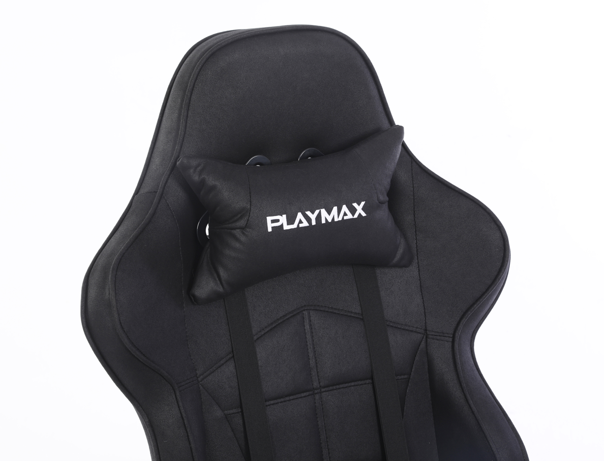 Playmax Studio Classic Gaming Chair Fabric Black