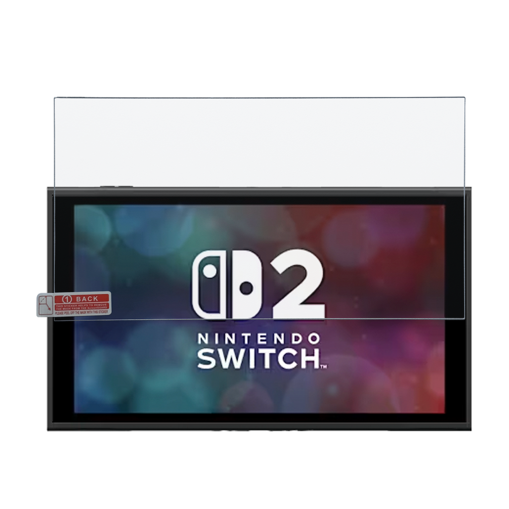 Playmax Switch 2 Screen Protector Tempered Glass 9H Easy Install NZ