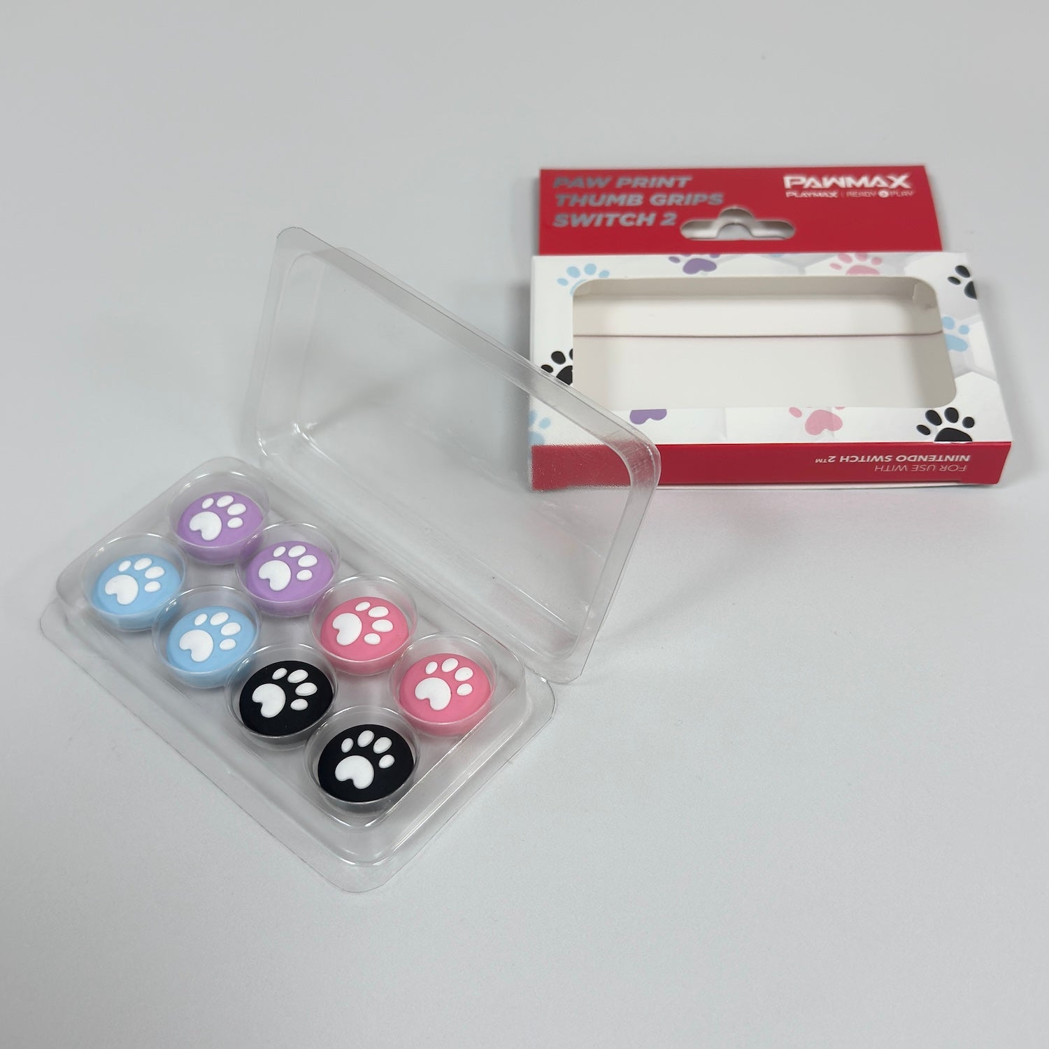 PLAYMAX PAW PRINT THUMB GRIPS - SWITCH 2