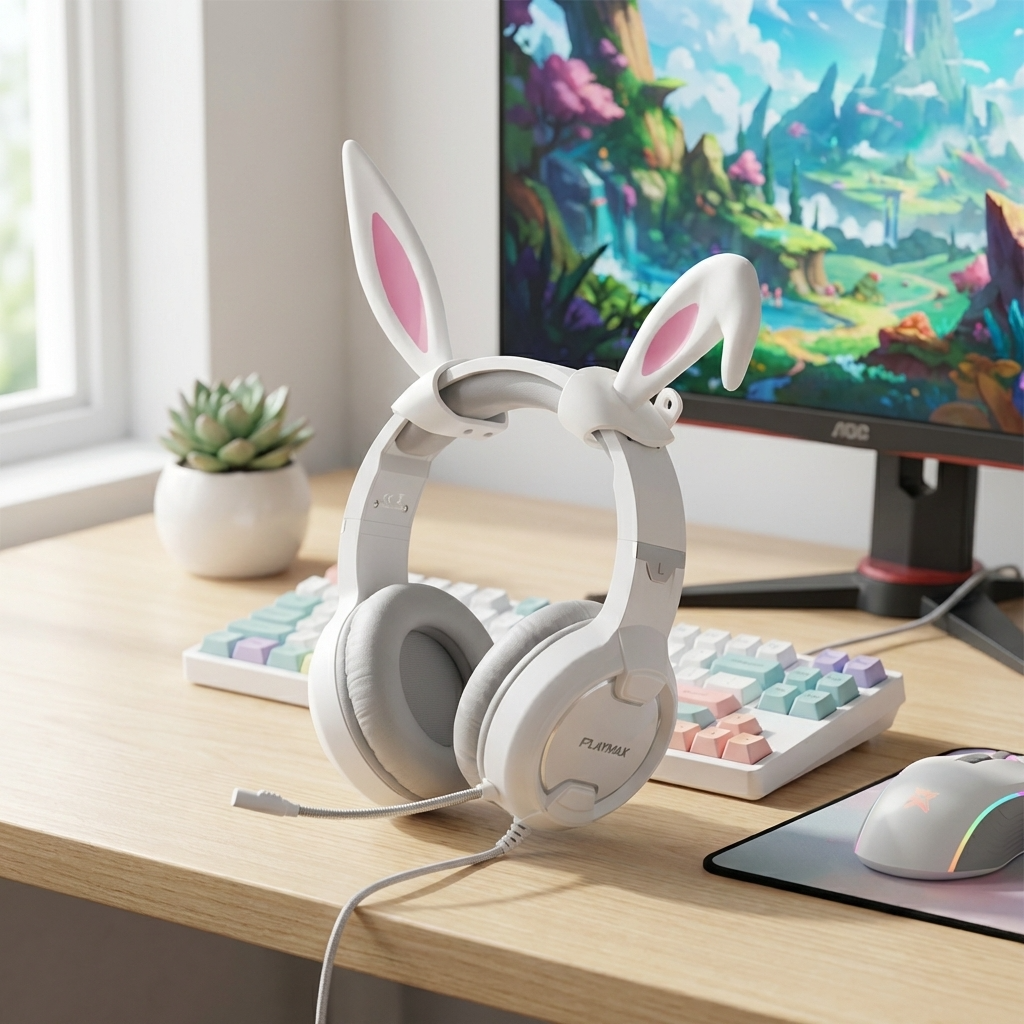 Playmax Paw Print Bunny ears