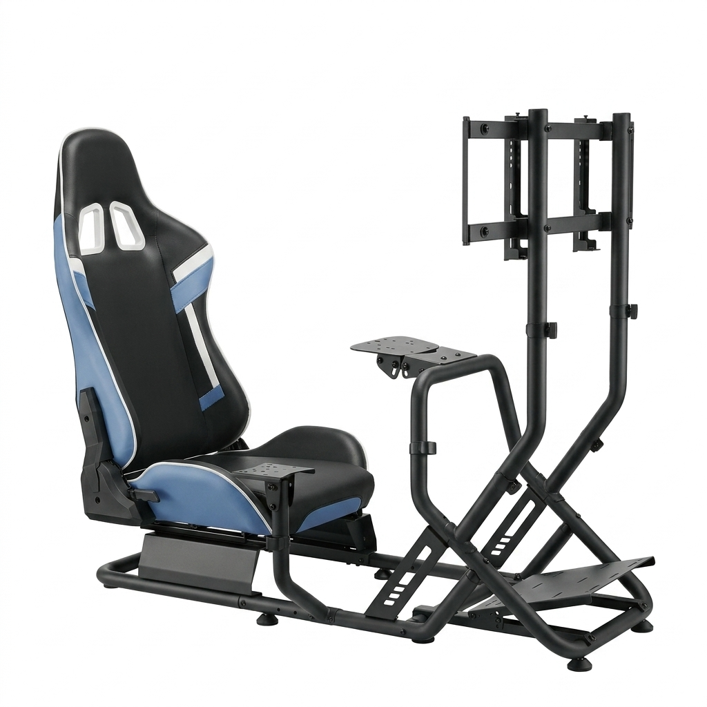 Playmax The Classic Racing Cockpit Seat and Monitor Bundle