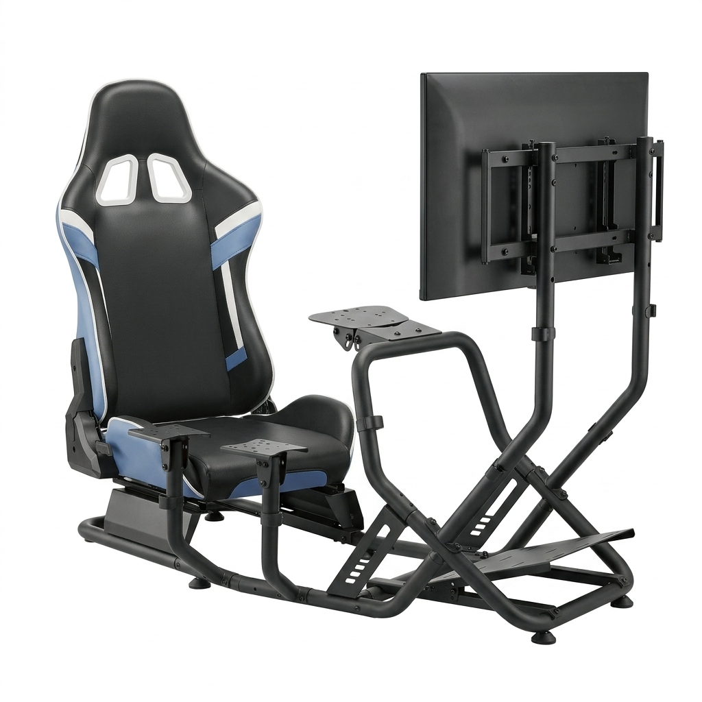 Playmax The Classic Racing Cockpit Seat and Monitor Bundle