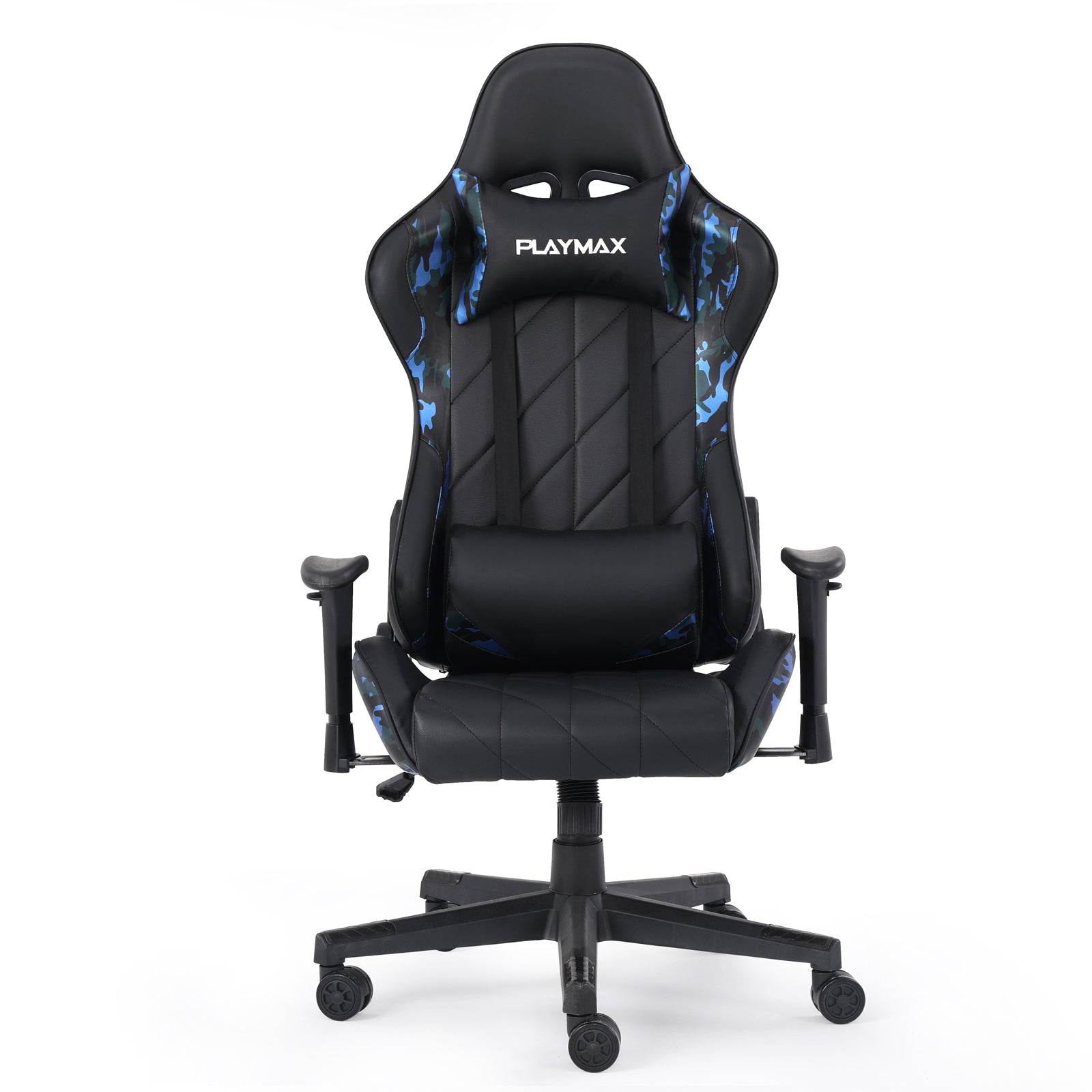 CAMO / BLUE FABRIC ELITE GAMING CHAIR