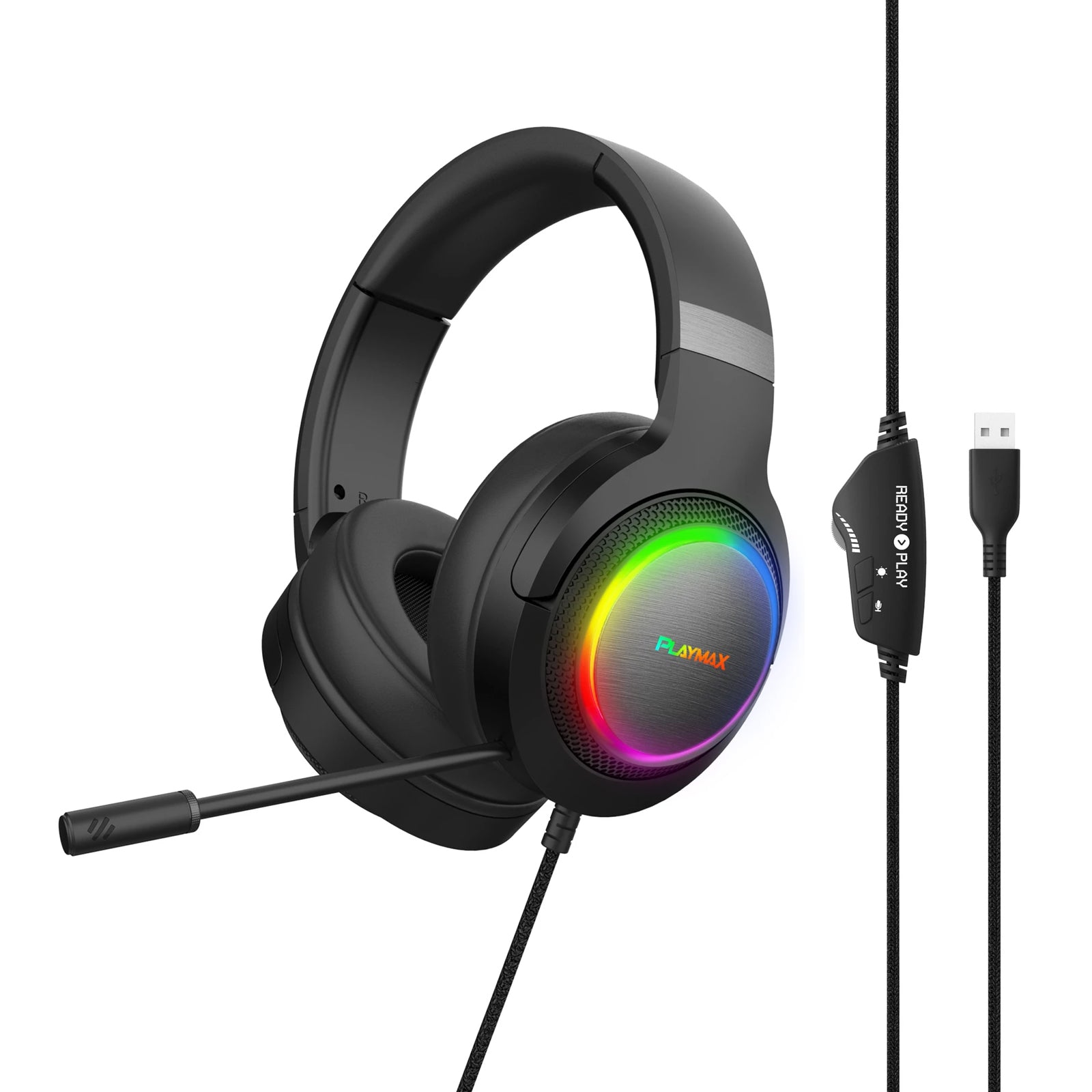 PLAYMAX EVOLUTION RGB 7.1 GAMING HEADSET