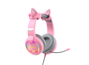 PLAYMAX PINK TABOO CAT EAR HEADSET