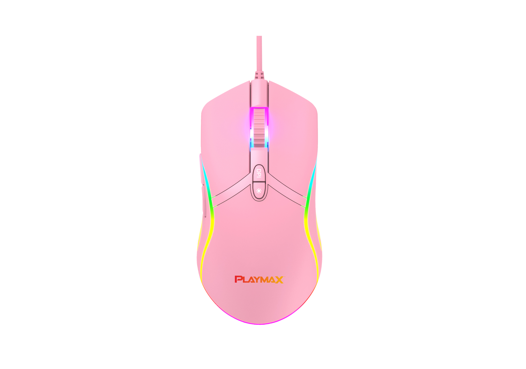 PLAYMAX PINK TABOO RGB MOUSE